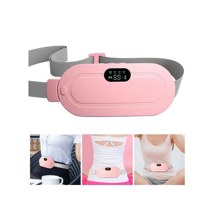 Coussin chauffant électrique portable pour soulagement des douleurs menstruelles