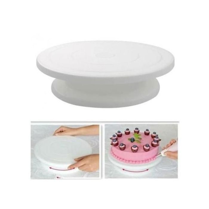 Plateau tournant à gâteau 360°
