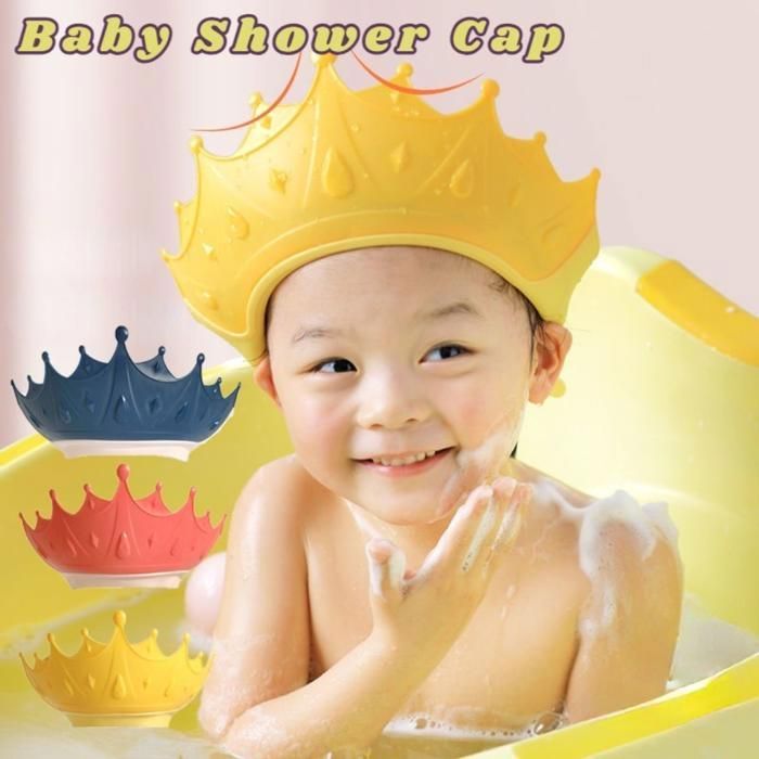 Bonnet de douche pour bébé adorable, reglable