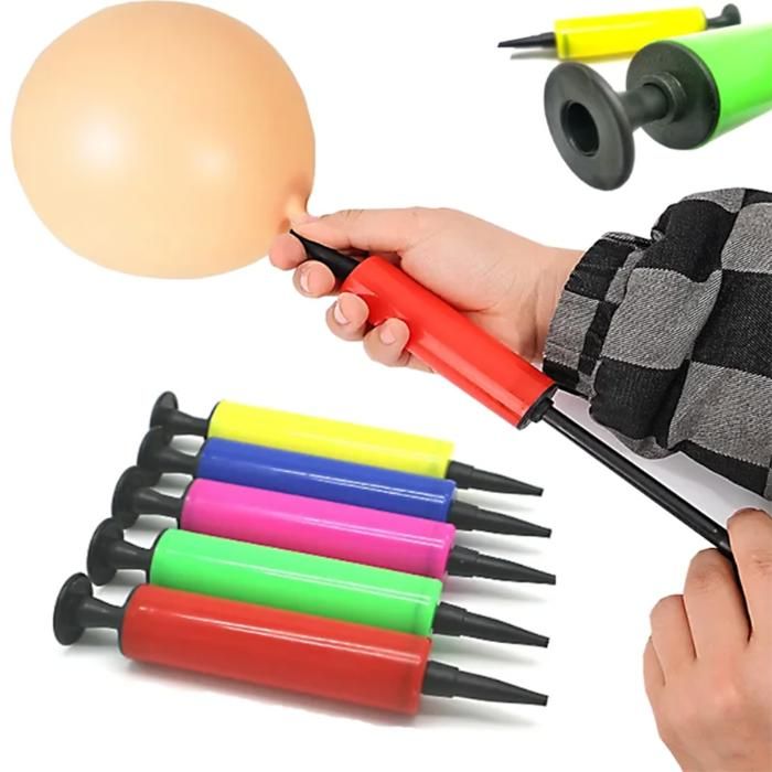 Mini pompes à ballons manuales(Couleur aléatoire)