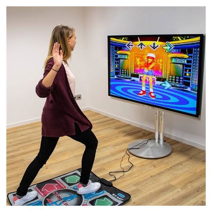 Tapis de jeu vidéo musical résistant à l'usure