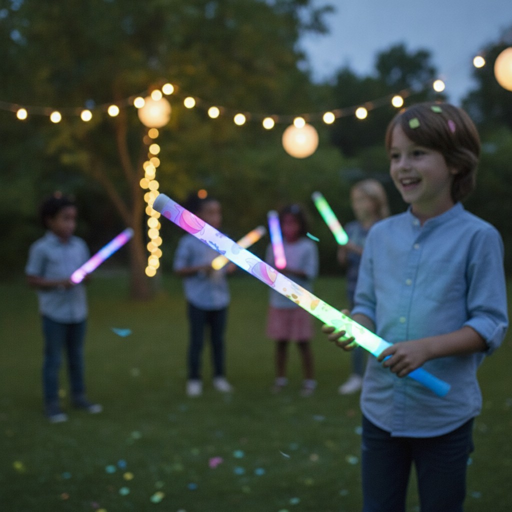 Bâton de fête lumineux à led pour enfants - Marjane Mall - Image 3