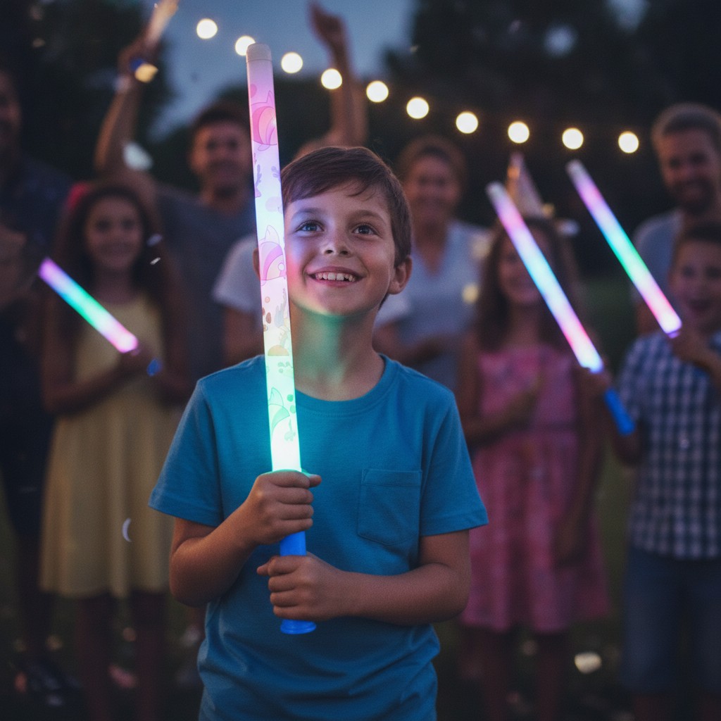 Bâton de fête lumineux à led pour enfants - Marjane Mall - Image 4