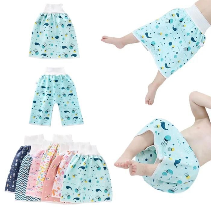 Couches en coton réutilisables : un choix sain et écologique pour les enfants.