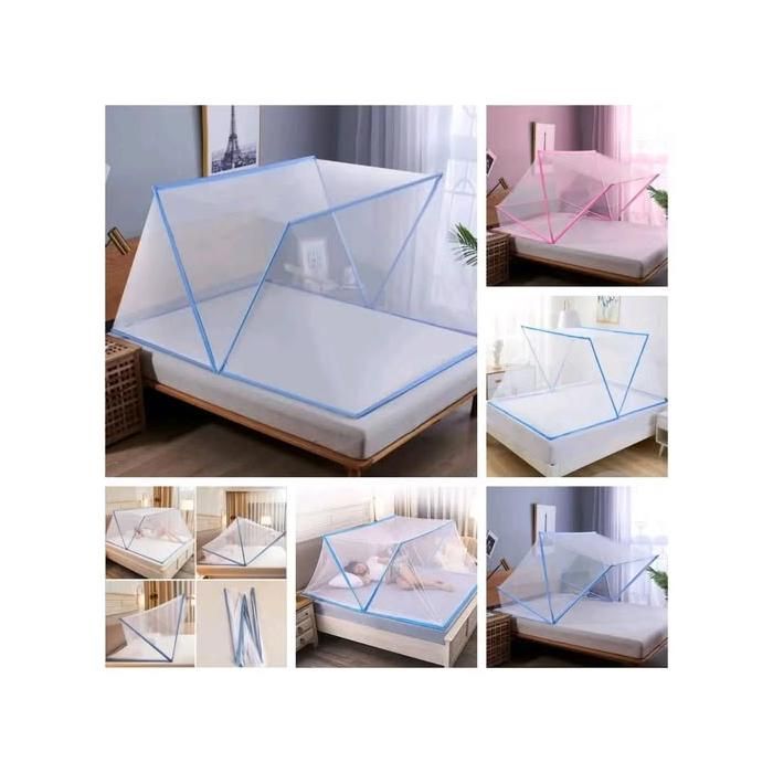 2 place moustiquaire pliante pliable lit baldaquin joj blayss
