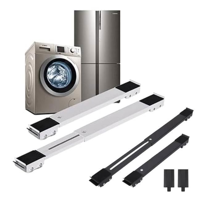 Support réglable pour machine à laver, réfrigérateur et congélateur