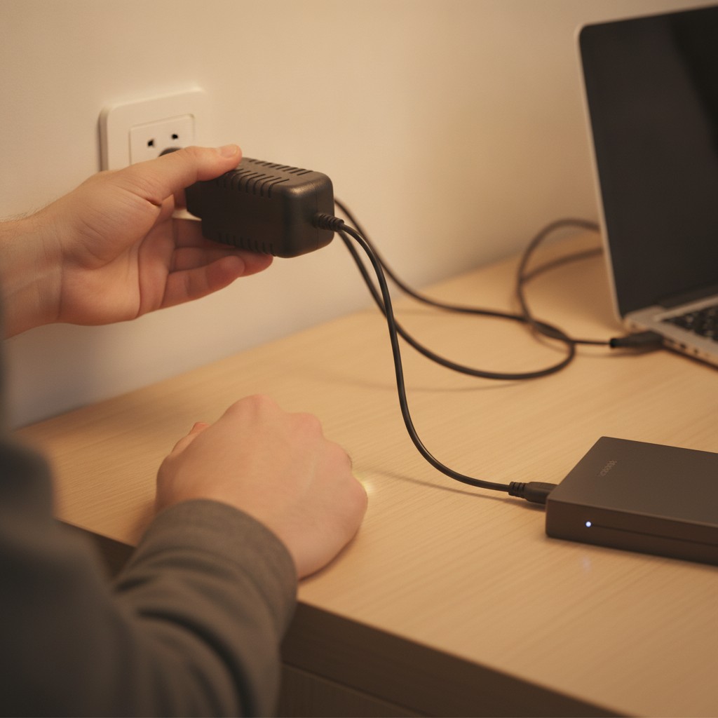 Adaptateur secteur adata 12 v 2a chargeur 12 v - Marjane Mall - Image 4