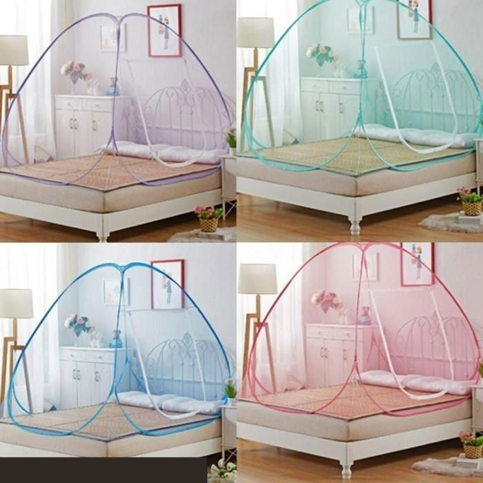 Tente moustiquaire anti-moustiques 180x200x150 cm 1 porte