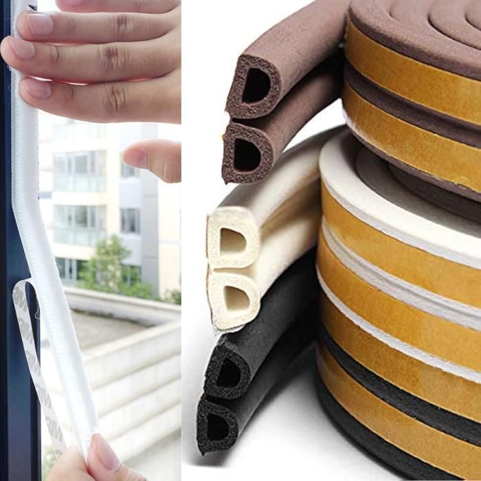 6m bande d'étanchéité de 6m bande adhesive anti poussier