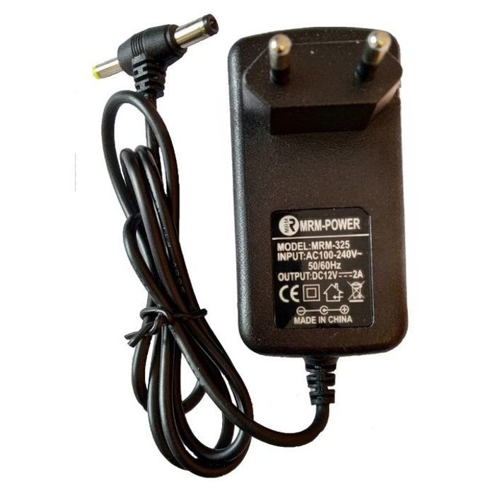 Adaptateur secteur adaptateur d'alimentation ac dc à tension réglable universel 2a 12v