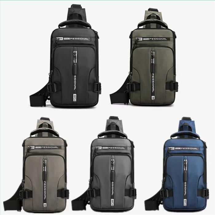Sac à dos de randonnée usb à bandoulière
