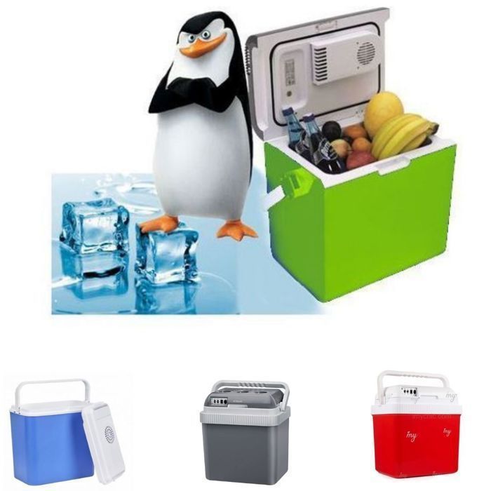 Réfrigérateur 24l voiture frigo glacier pique-nique et camping 12v ou 220v