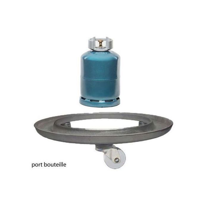Support de bouteille de gaz avec plateau et seau