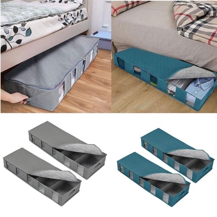 Sac de rangement pliable pour vêtements sous le lit  (Couleur aléatoire)