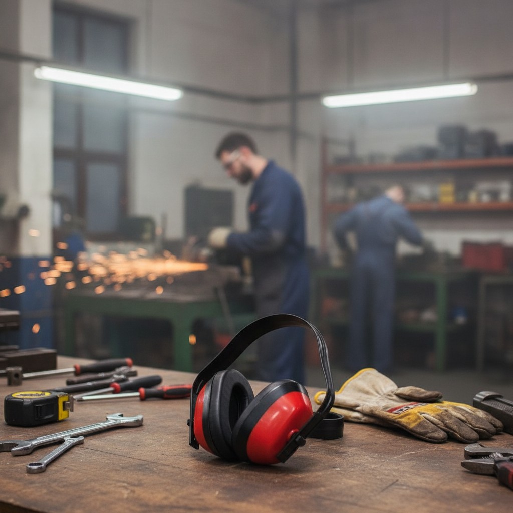 Casque antibruit industriel unisex (couleur aléatoire) - Marjane Mall - Image 3