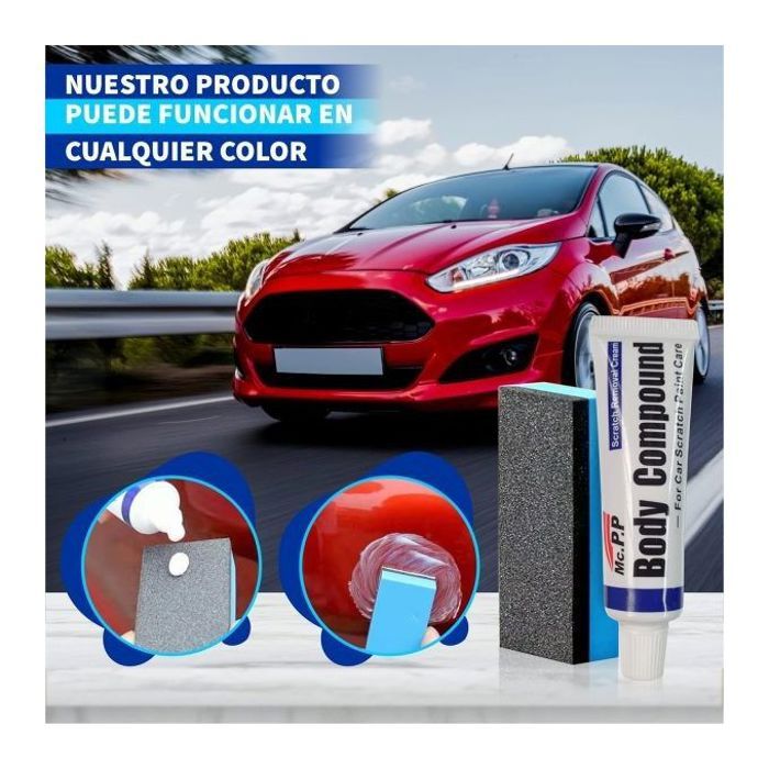 Kit de polissage et réparation carrosserie