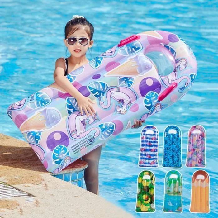 Matelas piscine gonflable pour enfants, confort et sécurité assurés