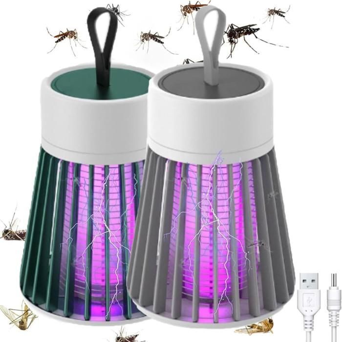 Usb led lampe électrique tueur de moustiques portable 360 degré