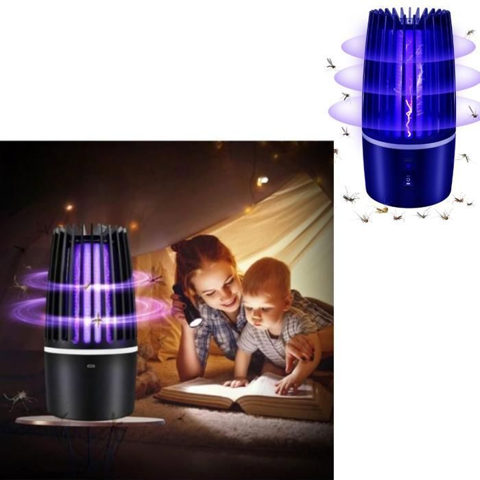 Lampe anti-moustique portable rechargeable usb