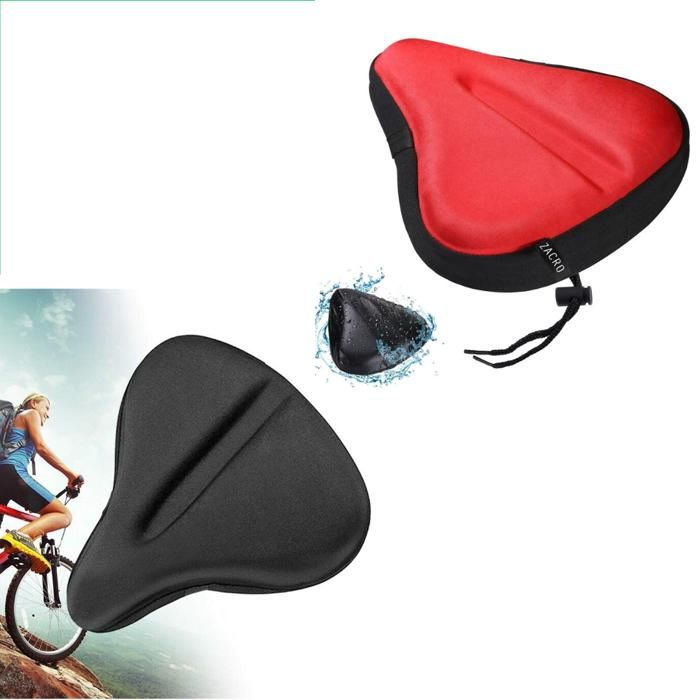 Housse de selle de vélo confortable((Couleur aléatoire)