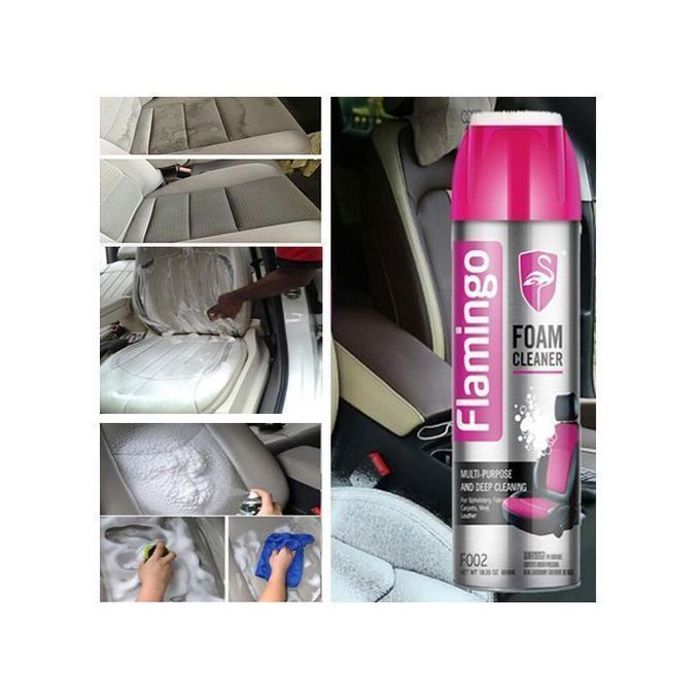 Nettoyant mousse pour sièges en cuir de voiture 650ml