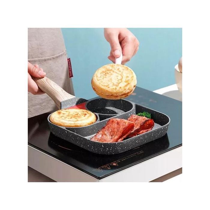 Poêle granite - poêle à œufs - crêpe convient