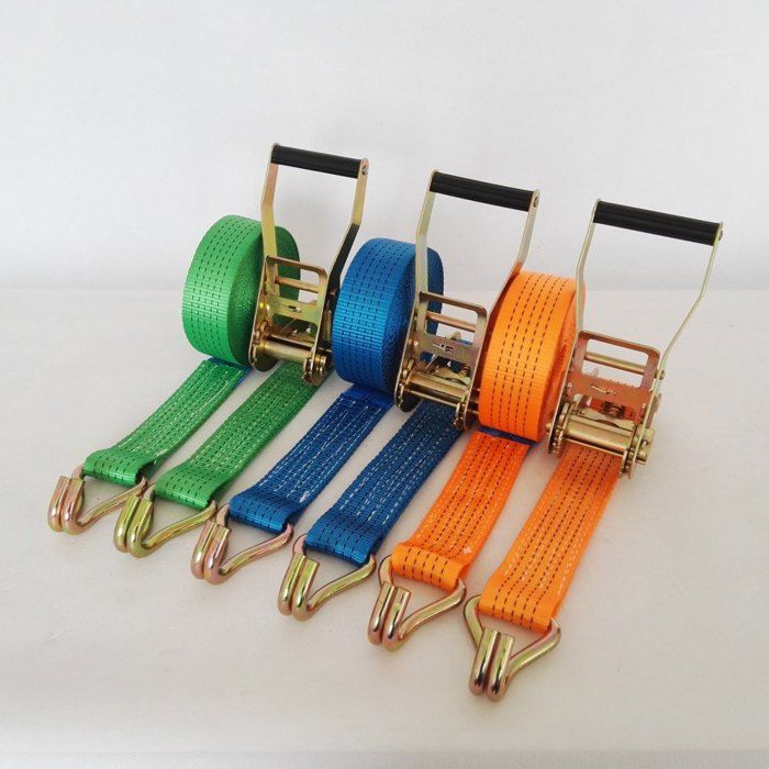 Sangle d'arrimage 10m à cliquet pour dépannage auto(Couleur aléatoire)