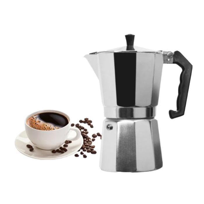 Cafetière à percolateur en aluminium pour expresso machine à 3 tasses .Cafetière traditionnel