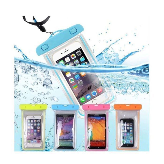 Pochette de téléphone imperméable photos subaquatiques