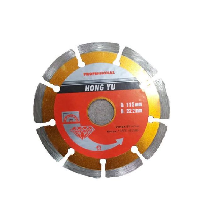 Hong yu ford disque diamant pour meuleuse , d;115 mm, h:22,2 mm