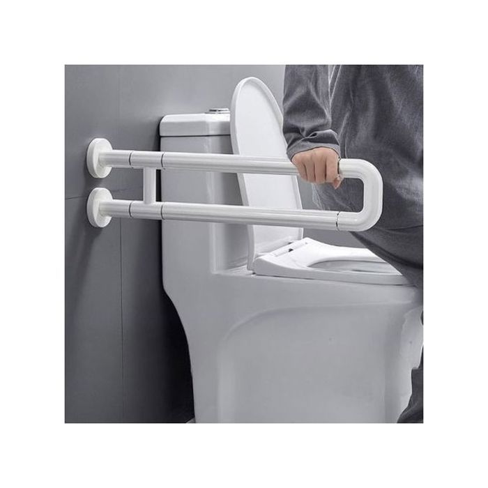 Poignée de sécurité des toilettes murale pour personnes âgées et infirmes