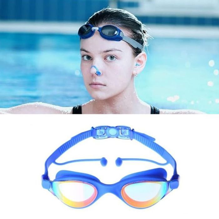 Lunettes de natation anti-buée pour adultes