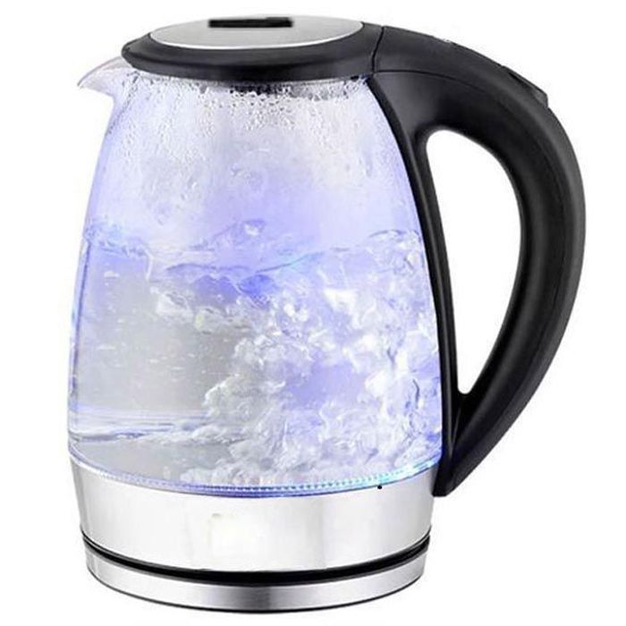 Bouilloire Électrique en Verre – Ébullition Rapide 2 L