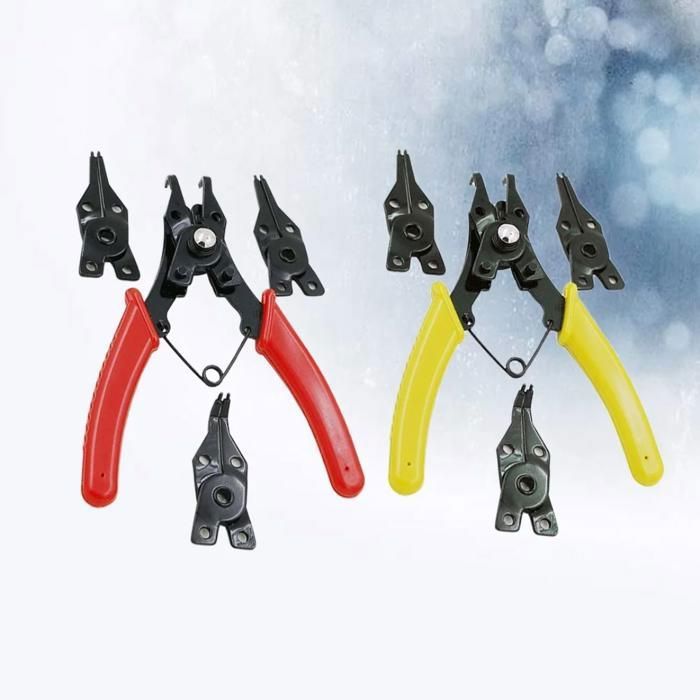 Pince polyvalente 4 en 1 pour anneaux encliquetables,pince à circlips de retenue