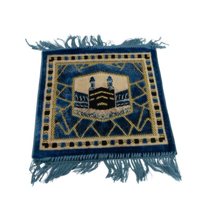 Tapis de prière portable pour voyage 33x34cm
