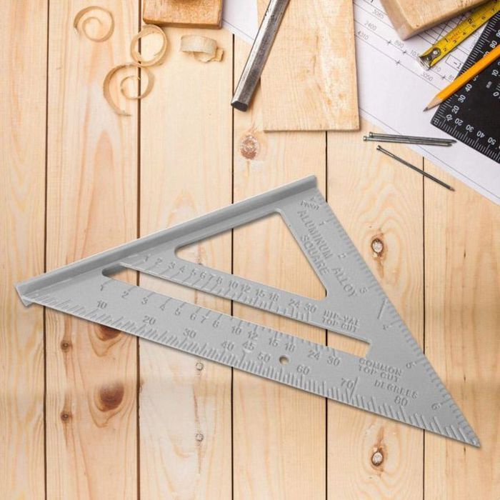 Règle à angle droit 90° pour bois