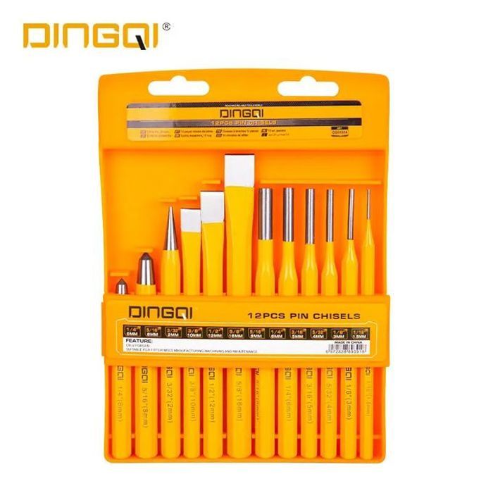 Dingqi ensemble de 12 robuste de forets et burins pour usage professionnel