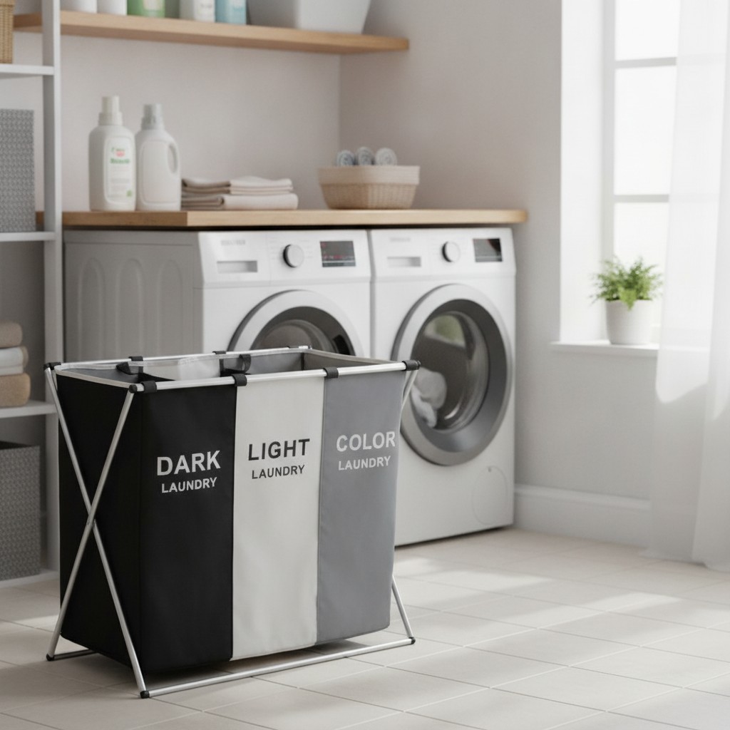 Panier à linge et rangement vêtements 135l - Marjane Mall - Image 3