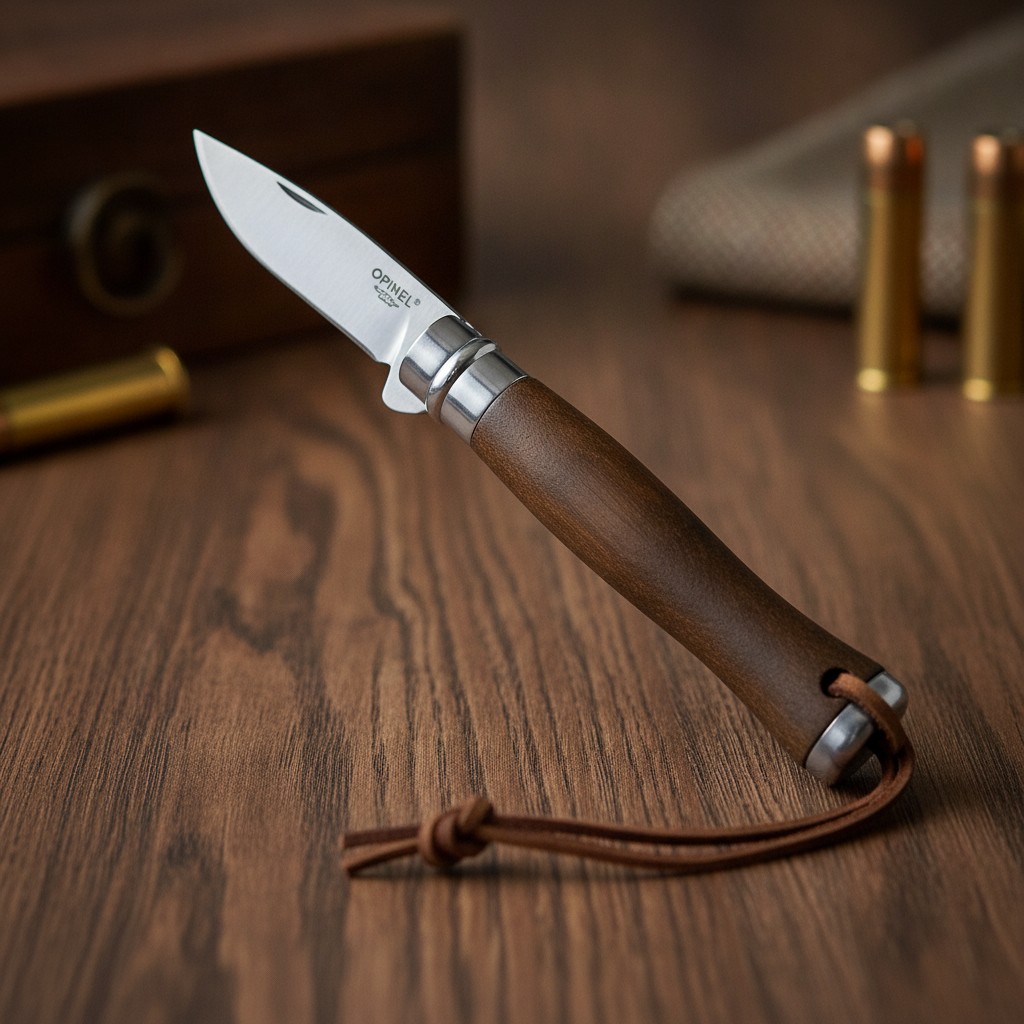 Couteau pliant inox de chasse haut qualité - Marjane Mall - Image 2