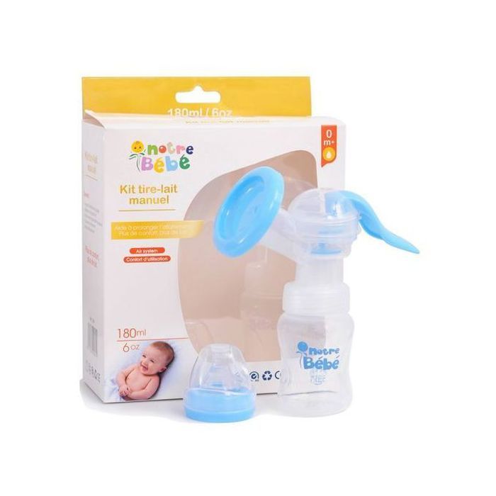 Tire-lait manuel notre bébé offre kite 180ml 6oz
