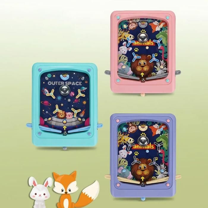Jeux de flipper pour enfants, jouets éducatifs interactifs, jeux de société