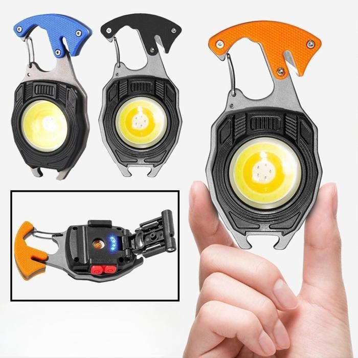 Lampe torche multifonction rechargeable