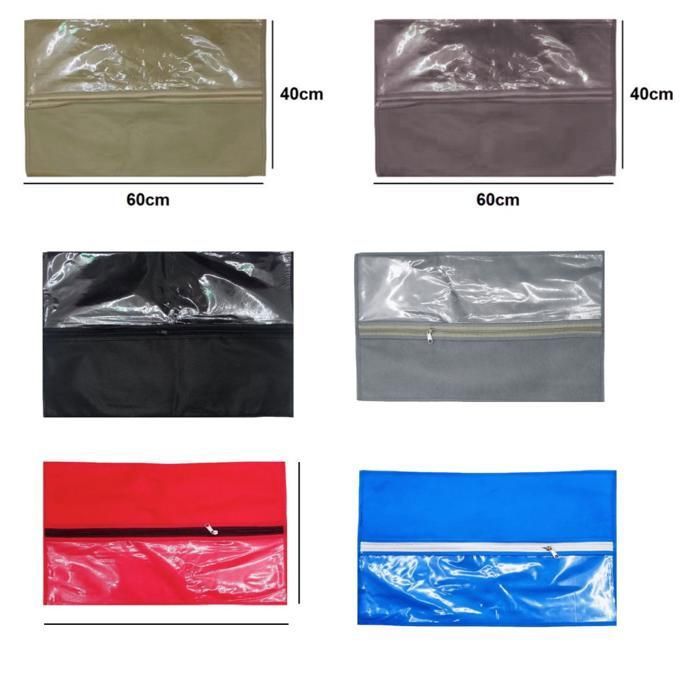 Housse de vêtement - GENERIC - Modèle Housse - 60cm x 40cm - Non-tissé + PVC - Couleur aléatoire