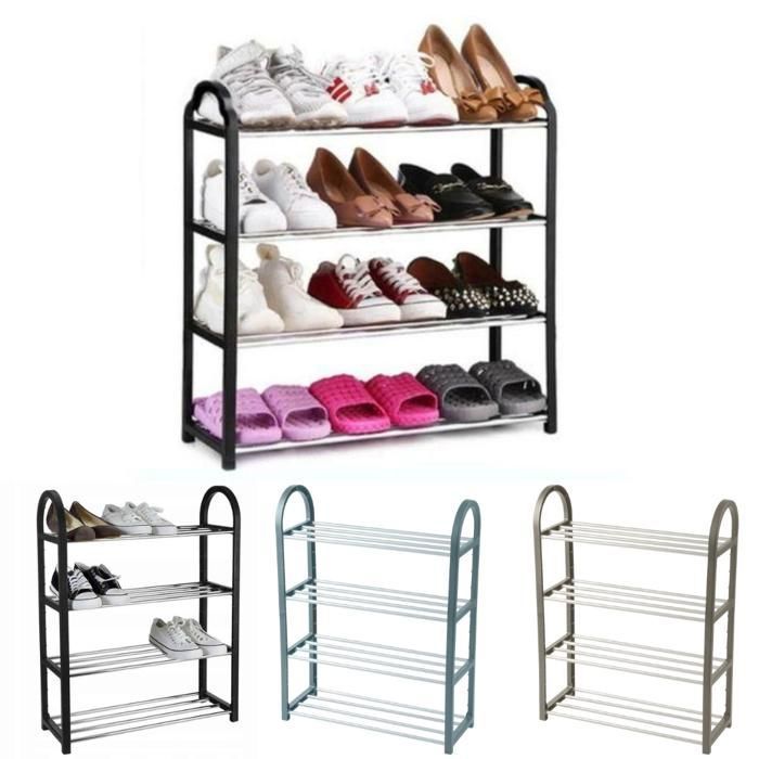 Meuble organisateur chaussures 2 portes