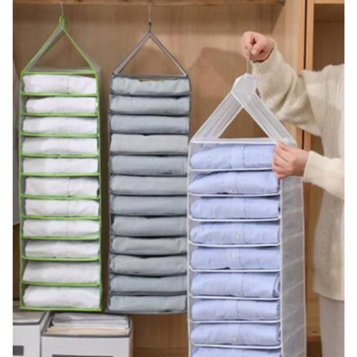 Sac de rangement suspendu pour vêtements et sous-vêtements, t-shirt,pantalon