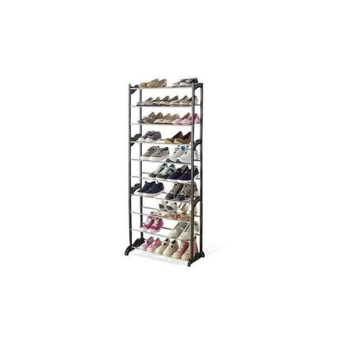 Étagère à chaussures polyvalente à 5 niveaux pour salon et chambre