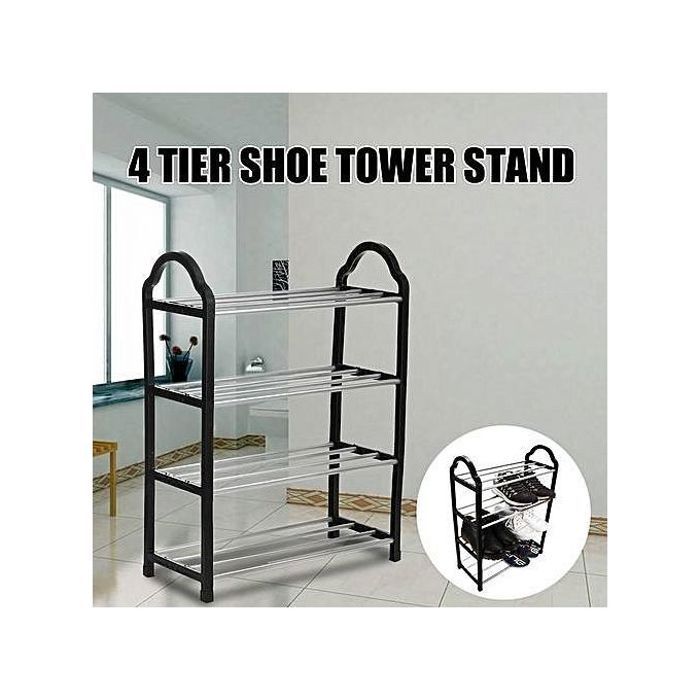 Armoire de rangement des chaussures multifonction 4 étagères