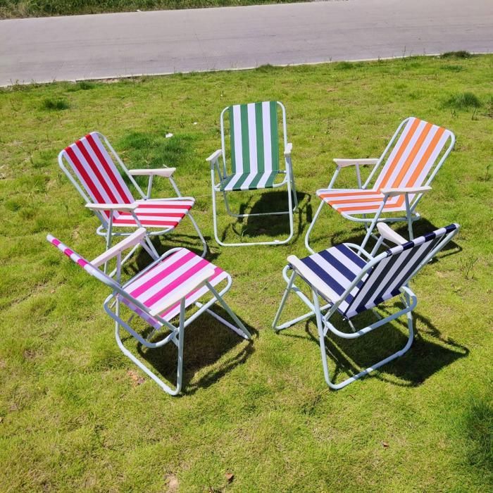 Chaise Portable de Pique-Nique – Idéale pour les Aventures en Plein Air – Couleur Aléatoire