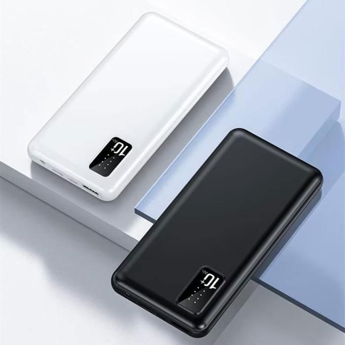 Urpin power bank 10000mah lithium polymère haute capacité avec indicateur led