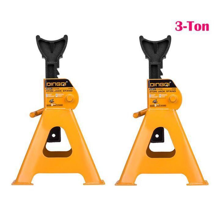 chandelle jack stand 3 ton, support cric de sécurité pour réparation automobile